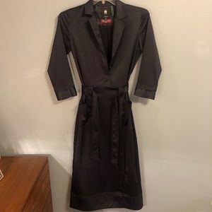 Navy G-STAR Raw Belted 3/4 Dress